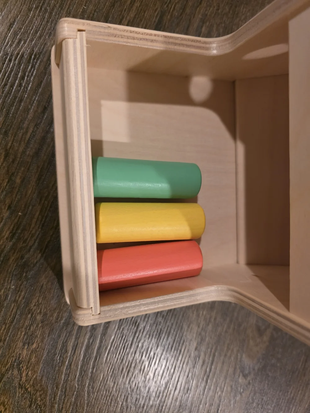 Lovevery Wooden Peg Drop from The Thinker Play Kit (Months 11–12)
